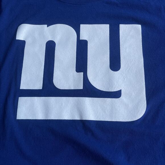 New York Giants Shirt Mens 2XL Blue NFL Football Combine Authentic Tee New Era - Picture 3 of 10